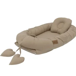Cappuccino Babynest met Kussen|MorDesign Clearance