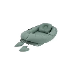 Emerald Green Babynest met Kussen|MorDesign New