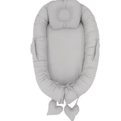 MorDesign Grey Babynest met Kussen< Babynestjes