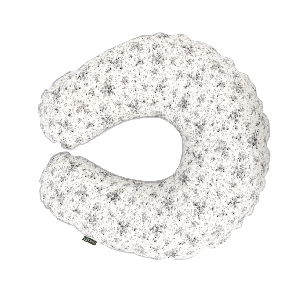 MorDesign Grey Flowers Voedingskussen< Voedingskussens