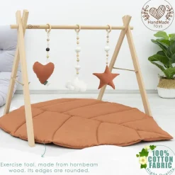 Leaf Wood Babygym en Speelkleed|MorDesign Online