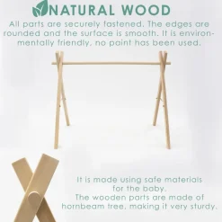 Leaf Wood Babygym en Speelkleed|MorDesign Online