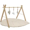 MorDesign Leaf Wood Babygym en Speelkleed< Speelkleden En Babygyms