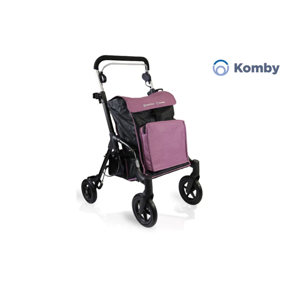 Moretti rollator met grote tas< Mobiliteitshulpmiddelen