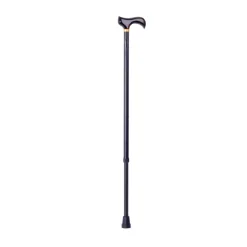 RP148 Wandelstok aluminium houten handvat|Moretti New