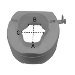 RP400-G toiletverhoger|Moretti