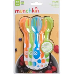Munchkin Vorken en Lepels< Kinderservies