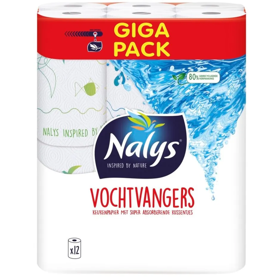 Vochtvangers Keukenpapier|Nalys New
