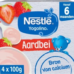 Nestlé Yogolino 6+M Aardbei Babydessert|Nestle Best