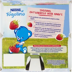 Nestlé Yogolino 6+M Aardbei Babydessert|Nestle Best
