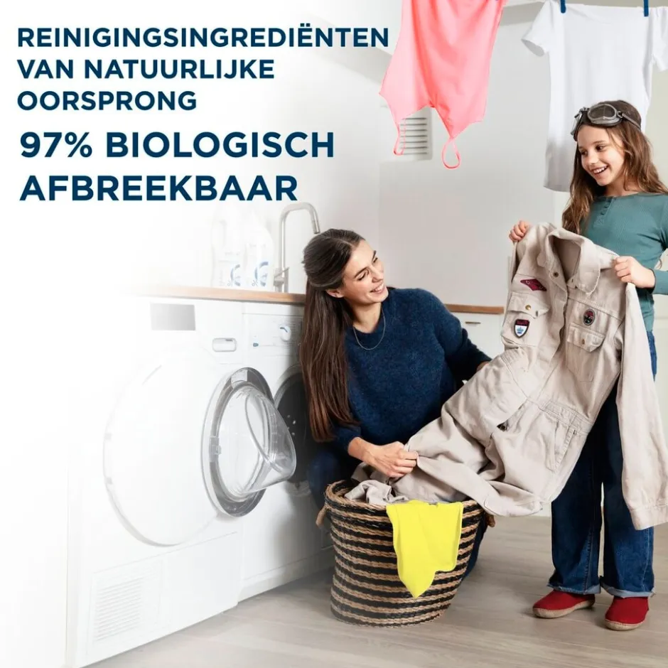 Neutral Kleur Parfumvrij Vloeibaar Wasmiddel< Wasmiddel