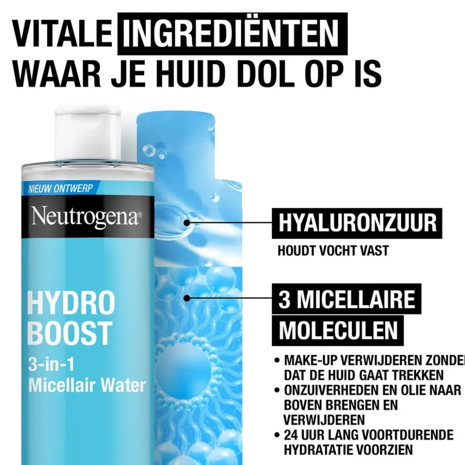 Hydro Boost 3-in-1 Micellair Water|Neutrogena Online