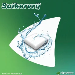 Nicorette Classic 2mg Suikervrije Kauwgom< Stoppen Met Roken