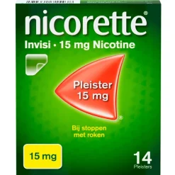 Nicorette Invisi Patch 15mg Nicotinepleisters< Stoppen Met Roken
