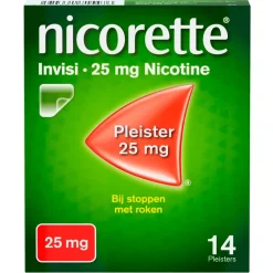Nicorette Invisi Patch 25mg Nicotinepleisters< Stoppen Met Roken