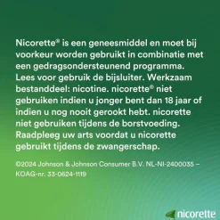 Nicorette Mint 1mg Suikervrije Mondspray< Stoppen Met Roken
