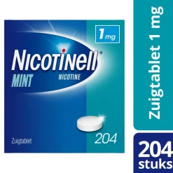 Nicotinell Mint 1mg Zuigtabletten< Stoppen Met Roken