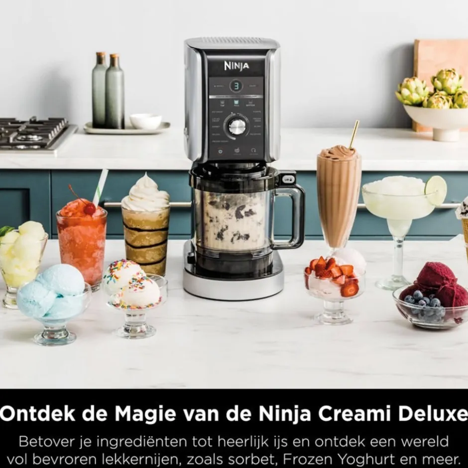 Ninja Creami Deluxe 10-in-1 IJsmachine NC501EU< Keukenmachines En Mixers