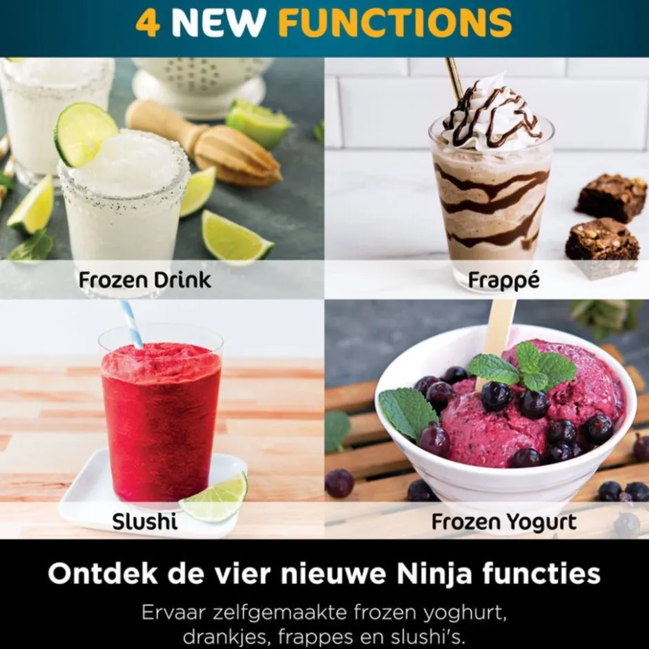 Ninja Creami Deluxe 10-in-1 IJsmachine NC501EU< Keukenmachines En Mixers