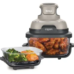Ninja CRISPi 4-in-1 Glazen Airfryer FN101EUST< Frituurpannen En Airfryers