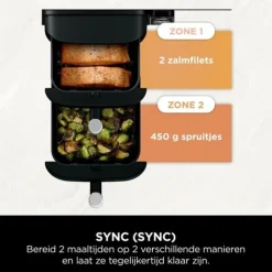 Ninja Double Stack Dubbele Airfryer XXL SL300EU< Frituurpannen En Airfryers