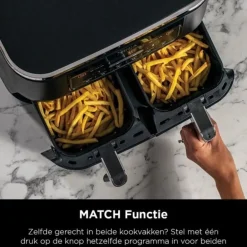 Ninja Dubbele Airfryer XXL AF300EU< Verrassend Elektronica|Frituurpannen En Airfryers