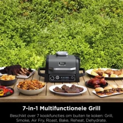 Ninja Woodfire 7-in-1 Elektrische Barbecue OG701EU< Keuken