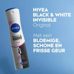 Black & White Invisible Original Antitranspirant Spray|Nivea Discount