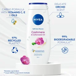 Crème Soft Cashmere & Cottonseed Oil Douchecrème|Nivea Online