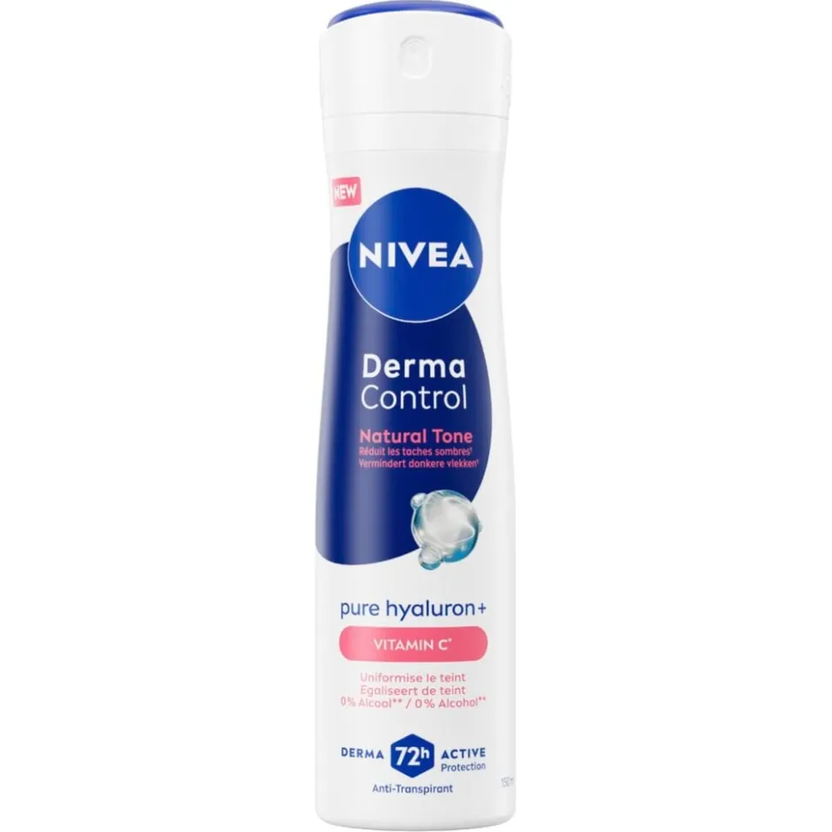 Nivea Derma Control Natural Tone Antitranspirant Spray< Deospray