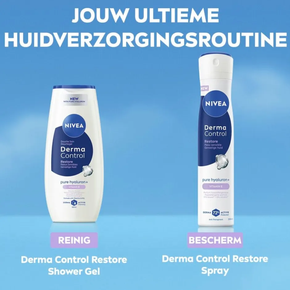 Derma Control Restore Antitranspirant Spray|Nivea Online