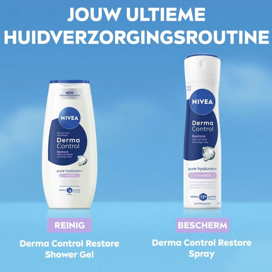 Nivea Derma Control Restore Douchegel< Douchegel