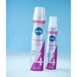 Nivea Diamond Gloss Care Hold 4 Styling Hairspray< Haarlak