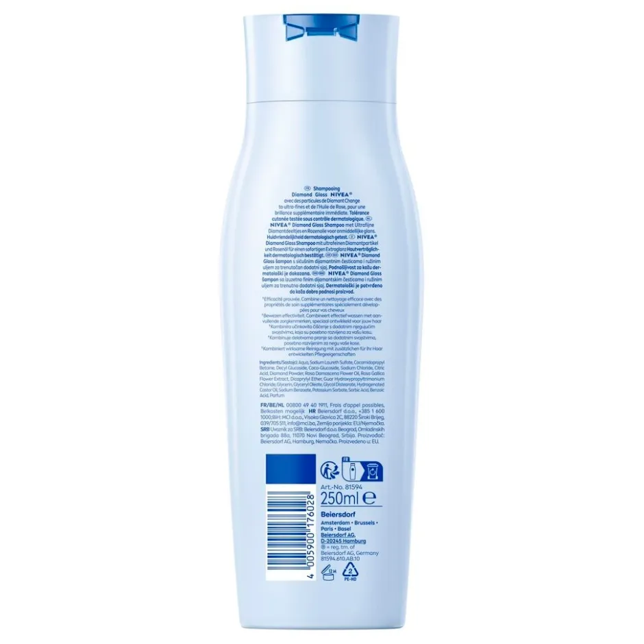 Nivea Diamond Gloss Shampoo< Shampoo
