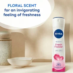 Nivea Fresh Flower Deodorant Spray< Deospray