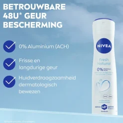 Fresh Natural Deodorant Spray|Nivea Best
