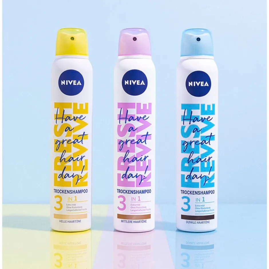 Fresh Revive 3-in-1 Droogshampoo voor Licht Haar|Nivea Online