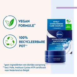 Nivea Skincare NIVEA Hydraterende Nachtcrème< Nachtcreme