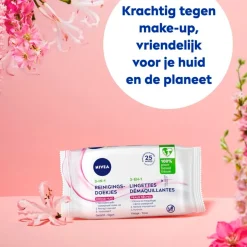 Nivea Skincare NIVEA 3-In-1 Verzachtende Reinigingsdoekjes< Gezichtsreiniging