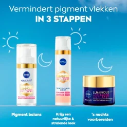 NIVEA Luminous630 Anti-spot SPF30 01 Light 3-in-1 CC Crème|Nivea Skincare New