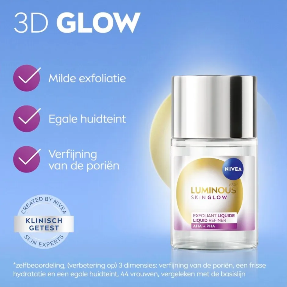 Nivea Skincare NIVEA Luminous630 Skin Glow Liquid Refiner Exfoliant< Serum