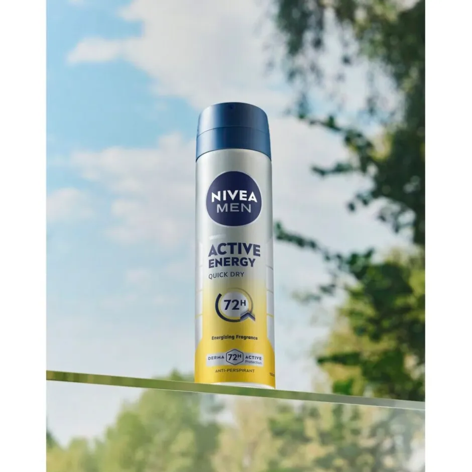 Active Energy Antitranspirant Spray|Nivea Men