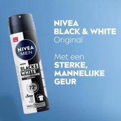 Nivea Men Black & White Invisible Original Antitranspirant Spray< Deospray