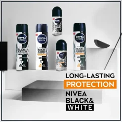 Nivea Men Black & White Invisible Ultimate Impact Antitranspirant Spray< Deospray