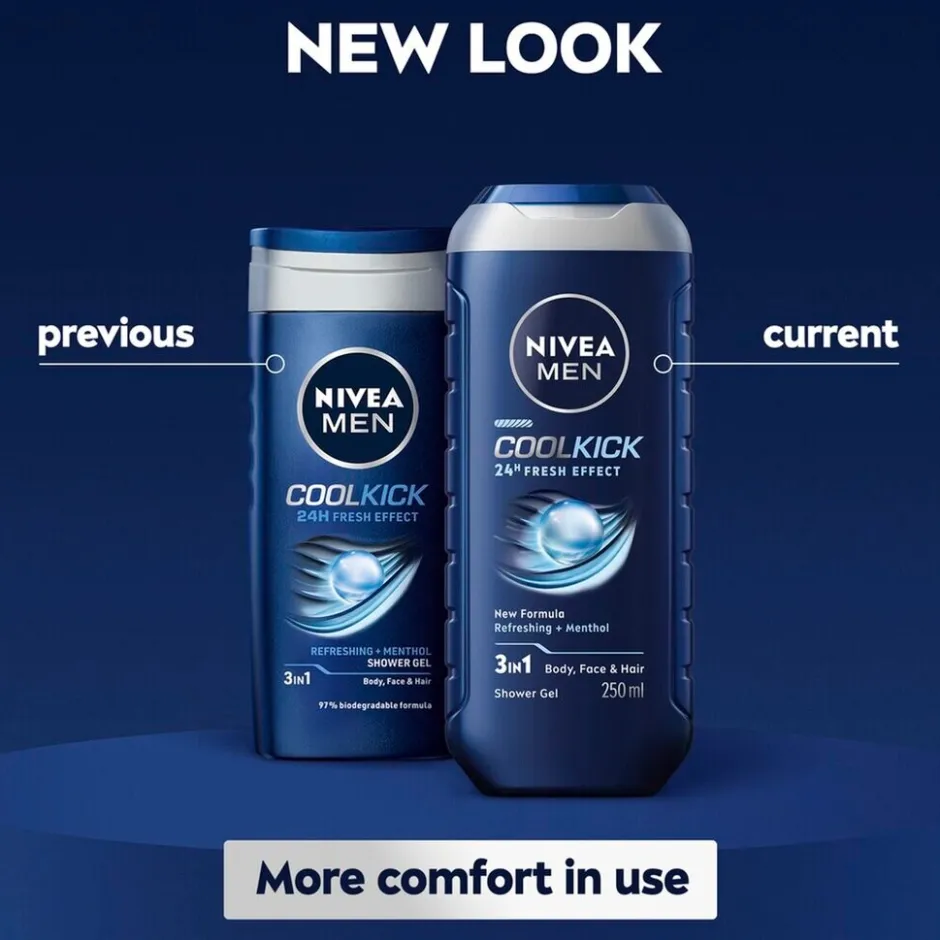 Nivea Men Cool Kick Douchegel< Douchegel