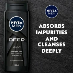 Deep Clean 3-in-1 Douchegel|Nivea Men Sale