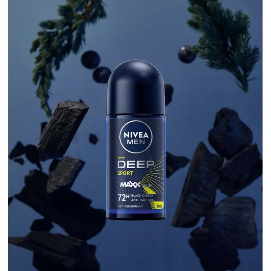 Deep Sport MaxxTech Antitranspirant Roller|Nivea Men Outlet