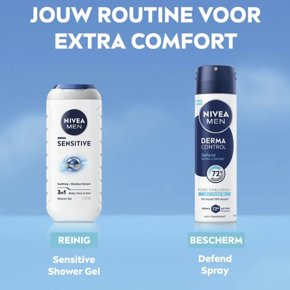 Derma Control Defend Antitranspirant Spray|Nivea Men Sale