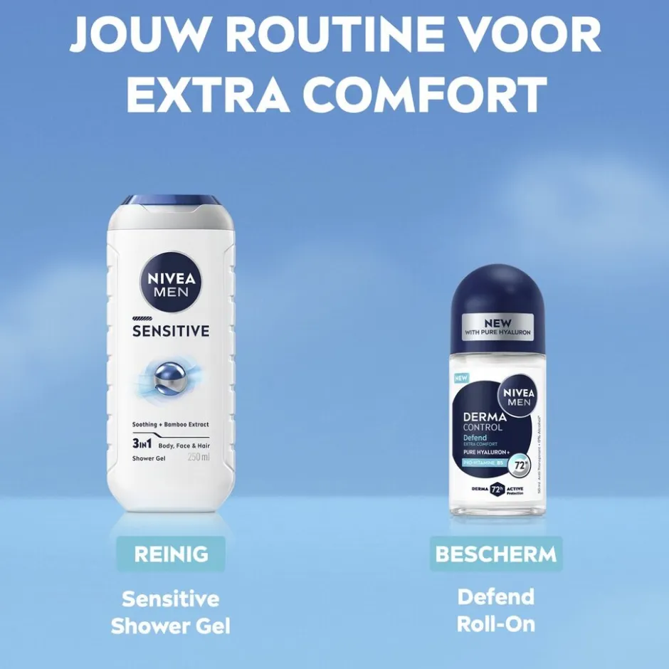 Derma Control Defend Antitranspirant Roller|Nivea Men Best