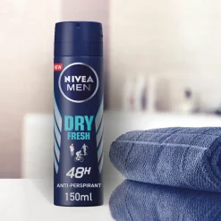 Dry Fresh Antitranspirant Spray|Nivea Men New